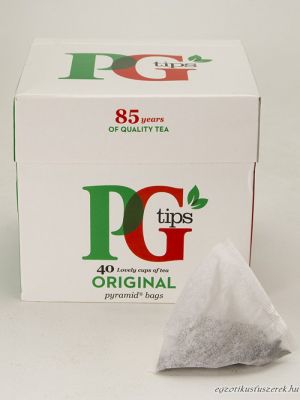 Fekete Tea - Piramisfilteres - 40 db-os - PG tips