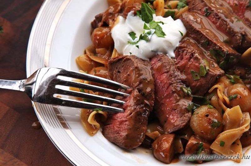 Beef Stroganoff gyorsan, akár 45 perc alatt